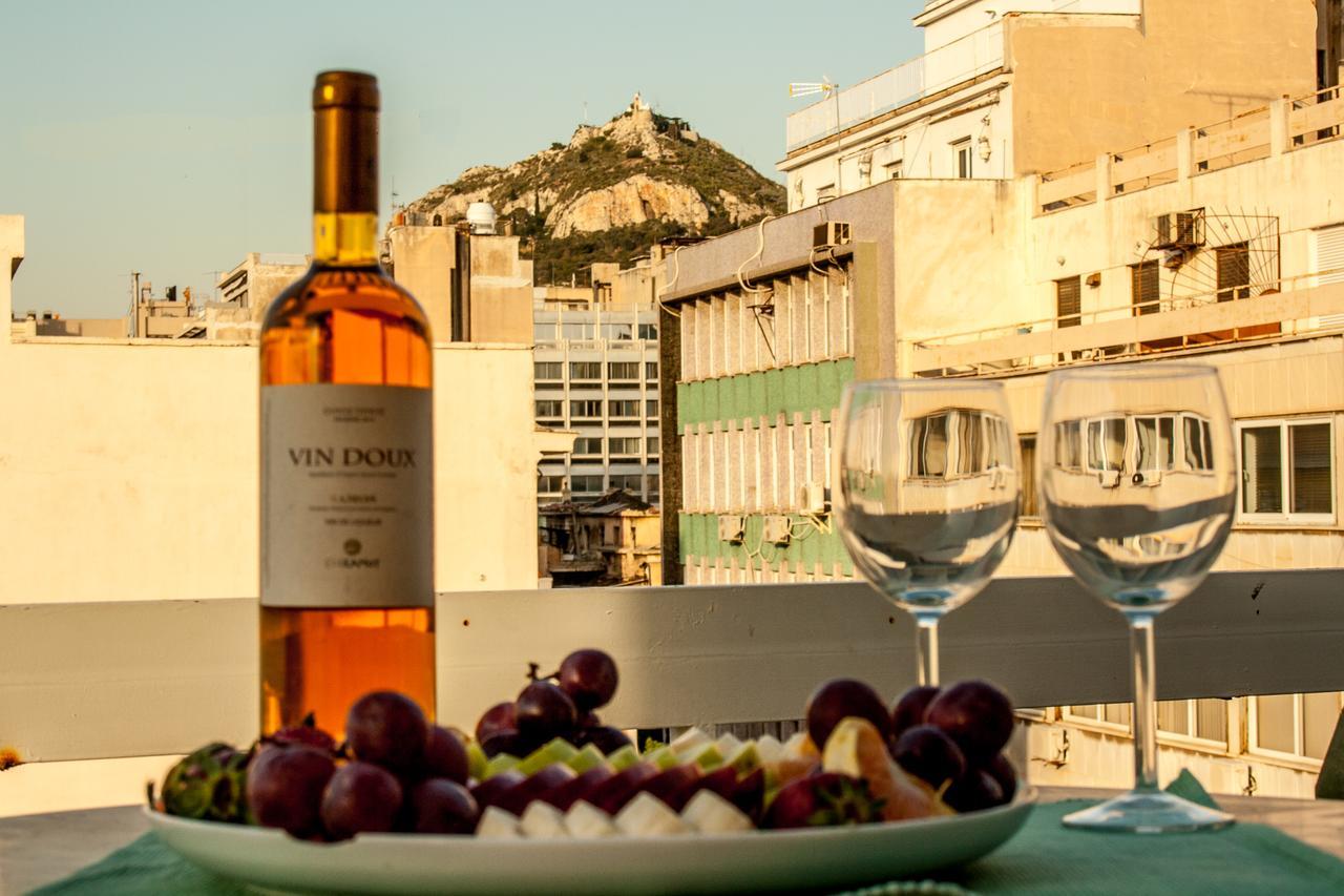 Dynasta Central Suites Atene Esterno foto